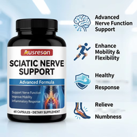 Complément Herbal OEM à Succès pour la Santé du Nerf Sciatique : Capsules à l'Acide Alpha-Lipoïque et au Curcuma pour Adultes