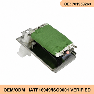 Resistencia del Motor del Ventilador de Calefacción Wanray para <span class=keywords><strong>VW</strong></span> Passat, Polo, Vento, Seat Ibiza, Cordoba, OE 701959263, Repuesto de la Resistencia de Velocidad del Ventilador - Product Image 1