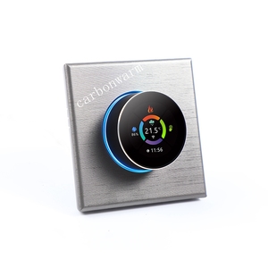Thermostat intelligent Tuya BHT-7000 au design moderne avec Wi-Fi et Google <span class=keywords><strong>Nest</strong></span> pour ventilo-convecteur, idéal pour les systèmes de chauffage au sol dans les hôtels - Product Image 1