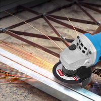 Meuleuse d'angle puissante Outils à haute efficacité Meuleuse d'angle électrique puissante en métal avec sortie d'usine