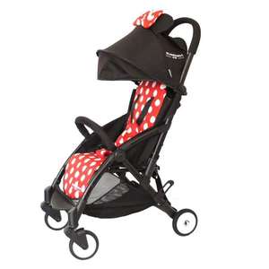 Cochecito portátil plegable para bebé, con cinturón de 5 puntos, CE, dibujos animados, micky/minnie, 2020 - Product Image 1