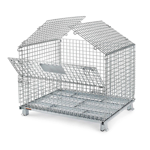 Midwell có thể khóa đóng mở kho lưu trữ hàng hóa hàn thép tĩnh với nắp đậy - Product Image 5