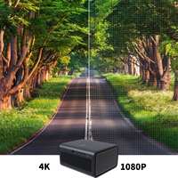OEM/ODM pour projecteur vidéo portable intelligent K-W135A Android 12 LCD 4K UHD 500 ANSI Lumens 4+16 Go Wi-Fi 6 BT5.0 Home Cinéma
