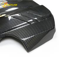 Couvre-moteur M5 en fibre de carbone sèche pour BMW F10 F06 F12 F13, garniture de capot moteur avant extérieur, remplacement de kits de carrosserie automobile 2012-2016
