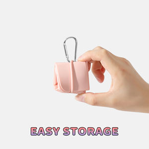 Tazón Plegable Portátil Ecológico para Perros y Gatos Bonnie, Cuadrado, de Silicona, Impermeable, Antideslizante, Reutilizable y Ligero - Product Image 2