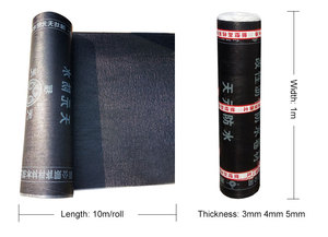 Construction facile auto-adhésif 3mm 4mm épaisseur bitumineux SBS modifié asphalte toiture <span class=keywords><strong>membrane</strong></span> étanche - Product Image 2