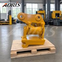AORIS Robot Welded High Strength Manganese Steel MS Tilting Quick Hitch untuk Excavator 3-5T