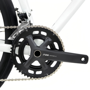 Bicicletta da Città Economica 700C con Pneumatici Larghi, Forcella in Fibra di Carbonio, Freni a Disco Idraulici Completi, Cambio SHIMANO a 24 Velocità, Leggera e Antiscivolo - Product Image 4
