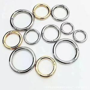 Anillo de resorte abierto de aleación de zinc redondo de 23 mm para llavero, ideal para regalos de empresa - Product Image 1