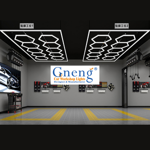 Tự Động Xe Làm Sạch Chiếu Sáng Thương Mại Rửa Xe Trạm Nhôm Ánh Sáng Trần 6500K Hội Thảo DIY <span class=keywords><strong>LED</strong></span> Đèn - Product Image 2