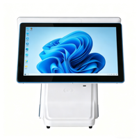 Système de caisse enregistreuse POS avec écran tactile capacitif Wi-Fi 15,6 pouces, Windows, Android, écran Full HD, NFC