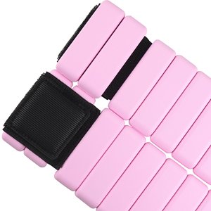 Bracelet lesté réglable en silicone pour poignet et cheville, avec fermeture auto-agrippante, poids portables pour Yoga, Pilates, Course à pied, Gym - Product Image 5