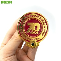 Badge personnalisé en métal, émail dur ou émail souple, alliage de zinc, fer, estampé, épinglette, broche, insigne de revers