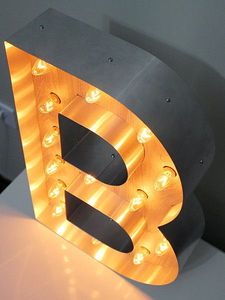 Tùy chỉnh thép không gỉ kim loại bảng chữ cái marquee dấu hiệu không thấm nước ngoài trời trang trí đám cưới chiếu sáng Globe chữ cái dấu hiệu điện tử - Product Image 2