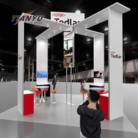 Système mural modulaire polyvalent TIANYU avec système de connexion à profil dissimulé, contribuant à des objectifs de distribution stratégiques à long terme