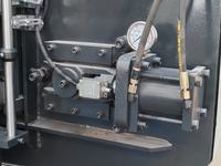 Scie à ruban horizontale automatique GKX600 avec moteur 7,5 kW, alimentation hydraulique, coupe multi-angles 0-45/60 pour métaux – Modèle d'usine