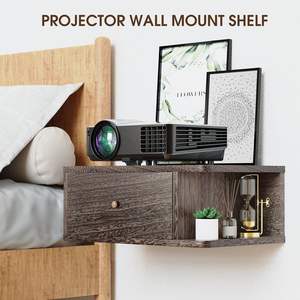 Étagère murale en bois pour organiser les câbles, boîte de rangement pour routeur WiFi, boîte de rangement pour projecteur en bois pour la maison et le bureau - Product Image 2