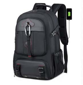 2025 Unisex Large Capacity Expandable Travel Backpack Zipper Anti Theft Outdoor Waterproof Durable Laptop <b>Bag</b> USB Shoes - Product Image 1