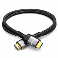 Câble Ultra 96 Gbps avec blindage tressé 2.2, résolution 16K, 240 Hz UHD pour projecteur, ordinateur, home cinéma, moniteur, écran