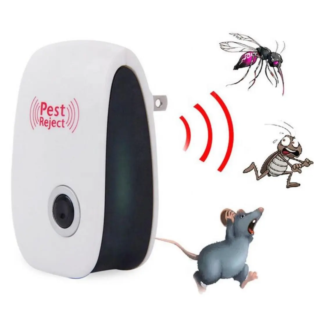 Electronic Ultrasonic Pest Repellant Mouse Flies Mosquitoes Pest Repeller