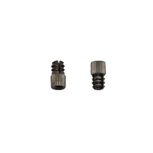 Écrou d'expansion M4 noir deux-en-un, insert à filetage métrique pour base de charnière de porte d'armoire, boulon à filetage interne et externe - Product Image 3