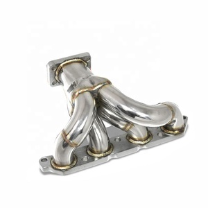 Custom Auto Racing <strong>Spare</strong> <strong>Parts</strong> Stainless Steel <strong>Exhaust</strong> Manifold for Toyota Corolla 4AFE Engine