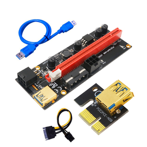 PCI-E <span class=keywords><strong>VER009s</strong></span> CPI-E อะไหล่คอมพิวเตอร์การ์ดไรเซอร์พร้อมขั้วต่อ USB3.0 ชุบทอง 009S พลัสแบรนด์จีน แหล่งกำเนิดกวางตุ้ง - Product Image 5