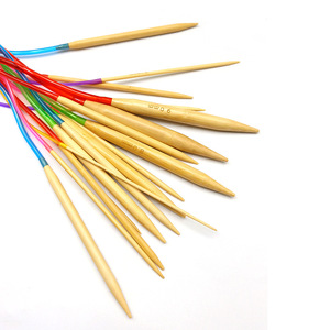 Nouveau produit 4mm bambou <span class=keywords><strong>circulaire</strong></span> aiguilles à tricoter crochet crochet - Product Image 5