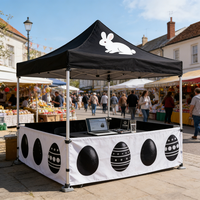 Tente pop-up pour le festival de printemps de Pâques, abri instantané, installation facile, pliable, portable, légère, tente d'événement en plein air, plage, salons professionnels