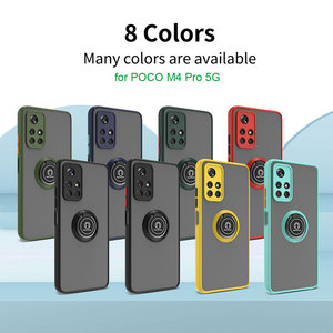 Pour Xiaomi <span class=keywords><strong>Poco</strong></span> <span class=keywords><strong>X4</strong></span> Pro, étui avec anneau de doigt, étui de téléphone pour Xiaomi <span class=keywords><strong>Poco</strong></span> F4 GT, étuis arrière pour Xiaomi 11T 12 X - Product Image 6