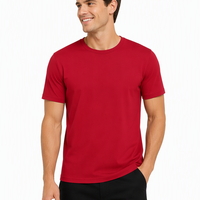 T-shirt Homme Personnalisé avec Logo, Tissu Maille Respirant, Manches Courtes, Col Rond, Coupe Oversize, Vente en Gros, Impression et Broderie