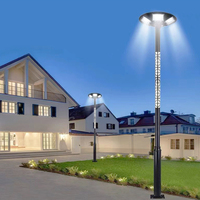 Lámpara Solar LED para Jardín, de Exterior, Comercial, con Control de Luz por Inducción, ABS, 300w 400w 500w, Venta al Por Mayor