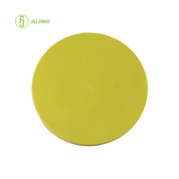 Bouchons et embouts sanitaires en acier inoxydable JJGF 10" Modèle 610, forme ronde, surface lisse pour la protection des brides, personnalisables