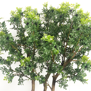 Ventes en gros personnalisées en usine <span class=keywords><strong>d</strong></span>'oliviers artificiels uniques et de plantes en pot en plastique pour <span class=keywords><strong>d</strong></span>écorations de Pâques - Product Image 4