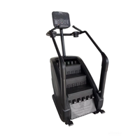 Équipement de fitness de haute qualité pour la musculation et l'entraînement cardio : Simulateur d'escalade commercial avec écran LED, Stair Master