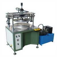 Machine à former les bords des boîtes à gâteaux en carton, à pression hydraulique, certifiée CE, pour la fabrication de contenants cylindriques en carton pour gâteaux