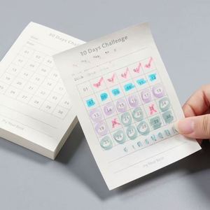 31-Day Self-Discipline Notebook Simple Habit Formation Study Office Planner Book Goal <b>Sticky</b> <b>Notes</b> Back-to-School Essentials - Product Image 4