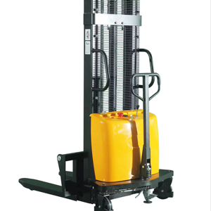 1ton semi-elektrik hidrolik <span class=keywords><strong>Manual</strong></span> <span class=keywords><strong>Stacker</strong></span> mengangkat sendiri palet Forklift - Product Image 5