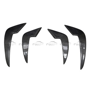 สำหรับ BMW F87 M2 2016+ ชุดแต่งกันชนหน้าคาร์บอนไฟเบอร์ สปอยเลอร์ลิป สปลิตเตอร์ แฟลป บังโคลน คานาร์ด สภาพใหม่ - Product Image 3