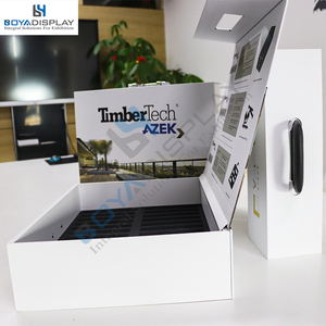 Tùy Chỉnh Kích Thước Granite Đá Cẩm Thạch Hiển Thị Đá Thạch Anh Mẫu Hộp Trường Hợp Vali - Product Image 5