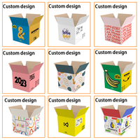 Caja de papel corrugado mate impresa personalizada con certificación ecológica BPI para artículos para el hogar precio al por mayor