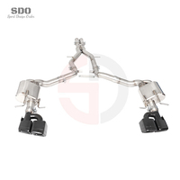 Sistema de Escape Catback de Acero Inoxidable SDO para Mercedes-Benz CLS63 AMG 5.5L V8 2007-2017, Kit de Tubo de Silenciador Valvetronic de Alto Rendimiento