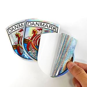 Pegatina Personalizada con Corte a Troquel, Vinilo Holográfico Brillante de Primera Calidad, Resistente al Agua, para Regalos Promocionales Empresariales y Decoración - Product Image 4