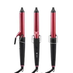 Rotating Hair Curling Iron Heat Ceramic Coating Hair Curling Iron Wand Curler Smoothing Roller