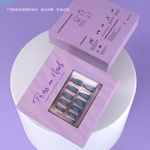 Nouveau design de boîte à ongles boîte d'emballage de marque privée prix d'usine naturel délicat et confortable - Product Image 3