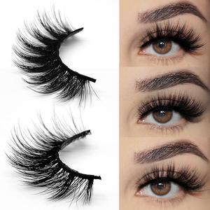 <span class=keywords><strong>Cils</strong></span> 3D naturels de luxe en gros, marque privée, <span class=keywords><strong>cils</strong></span> en bande auto-adhésifs 15mm 18mm 20mm, <span class=keywords><strong>faux</strong></span> <span class=keywords><strong>cils</strong></span> en vison - Product Image 4