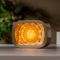 Boîte à lumière en papier découpé 3D de qualité supérieure, imprimée UV, pour la décoration de Noël et de la fête des mères