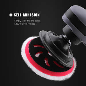 Tampons de polissage en microfibre SPTA 6'' T20, tampons en microfibre pour grandes surfaces, pour polisseuse à double <span class=keywords><strong>action</strong></span>, éliminent les rayures fines - Product Image 2