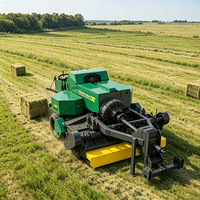 Nouvelle Innovation ZIZHU 9YFD-2.23 Presse à balles carrées à double nouage, largeur de ramassage 2230 mm, haute productivité pour ensilage de tiges de maïs hachées