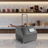 Machine à tempérer et à faire fondre le chocolat électrique LST 5,5 L en acier inoxydable 304, distributeur de chocolat chaud avec lait/noix/fruits